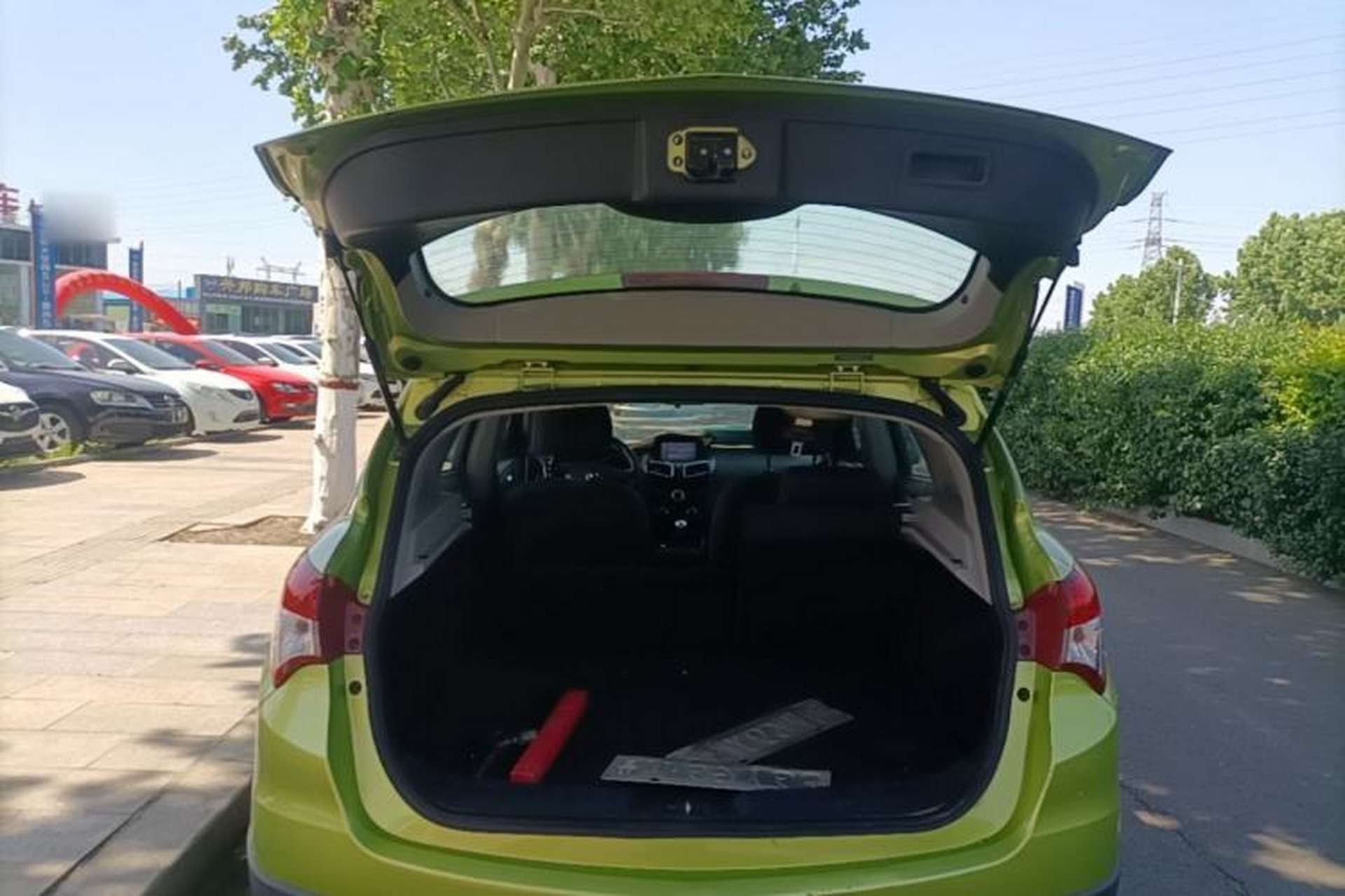 Used Haima S5 2015 1.6L Manual Comfort Model Trunk