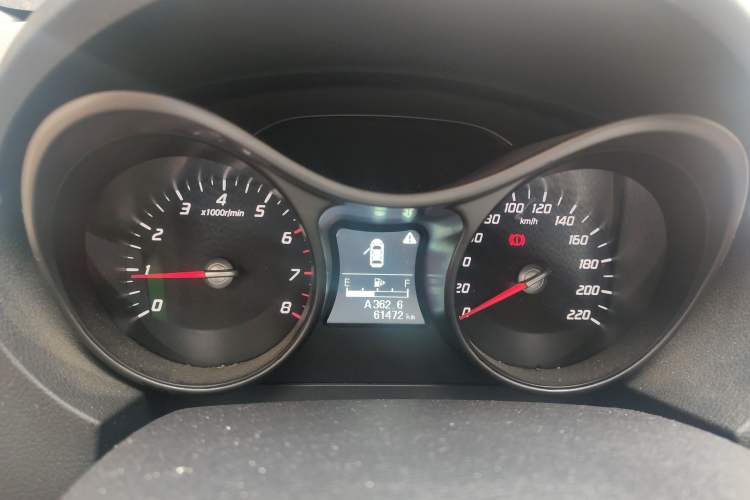 Used Haima S5 2015 1.6L Manual Luxury Model with Sunroof Instrument Cluster