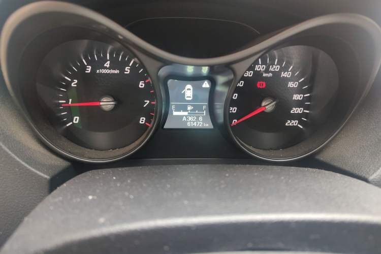 Used Haima S5 2015 1.6L Manual Luxury Model with Sunroof Odometer Close Up