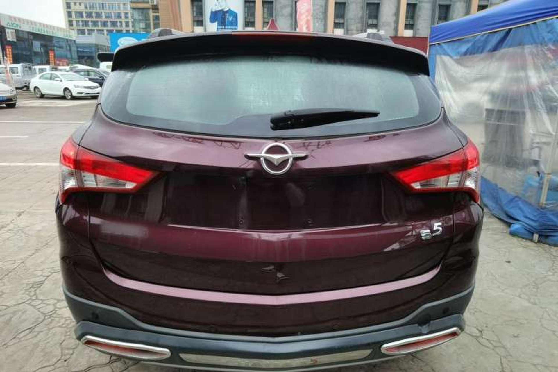 Used Haima S5 2015 1.6L Manual Luxury Model with Sunroof Rear