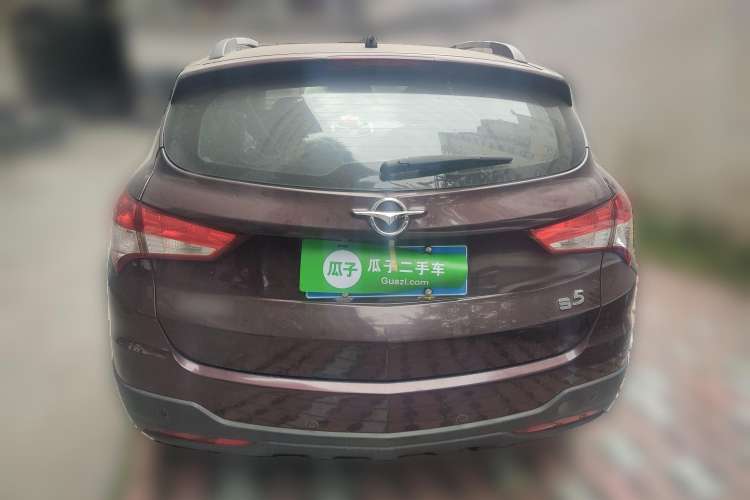 Used Haima S5 2015 1.6L Manual Luxury Model with Sunroof Rear