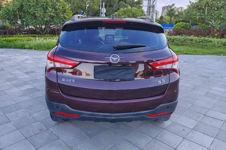 Used Haima S5 2015 1.6L Manual Luxury Model with Sunroof Rear
