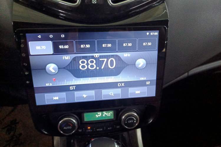 Used Haima S5 2015 1.5T CVT Luxury Model Audio And AC Panel