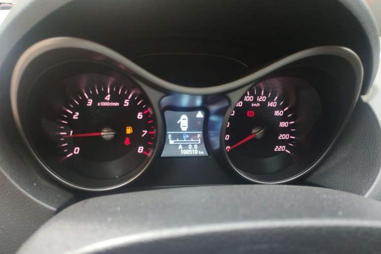 Used Haima S5 2015 1.6L Manual Luxury Model with Sunroof Instrument Cluster