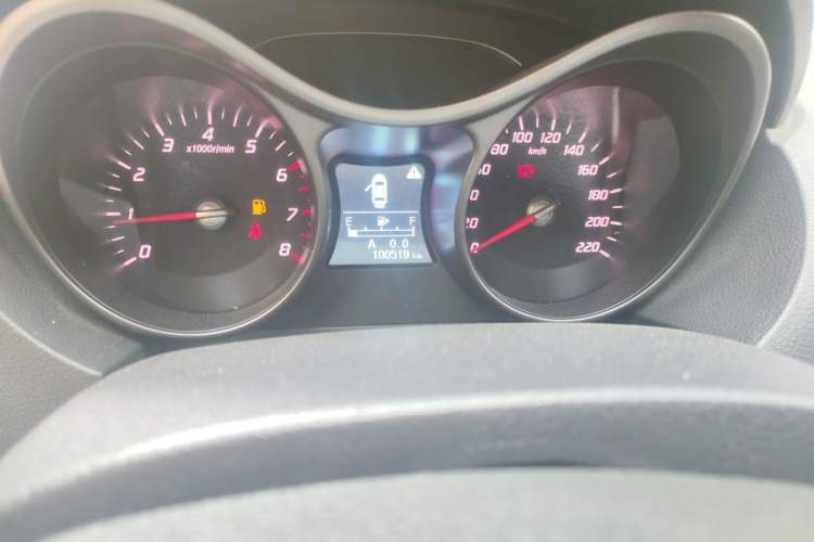 Used Haima S5 2015 1.6L Manual Luxury Model with Sunroof Odometer Close Up