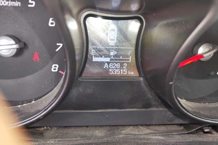 Used Haima S5 2015 1.6L Manual Comfort Model Odometer Close Up