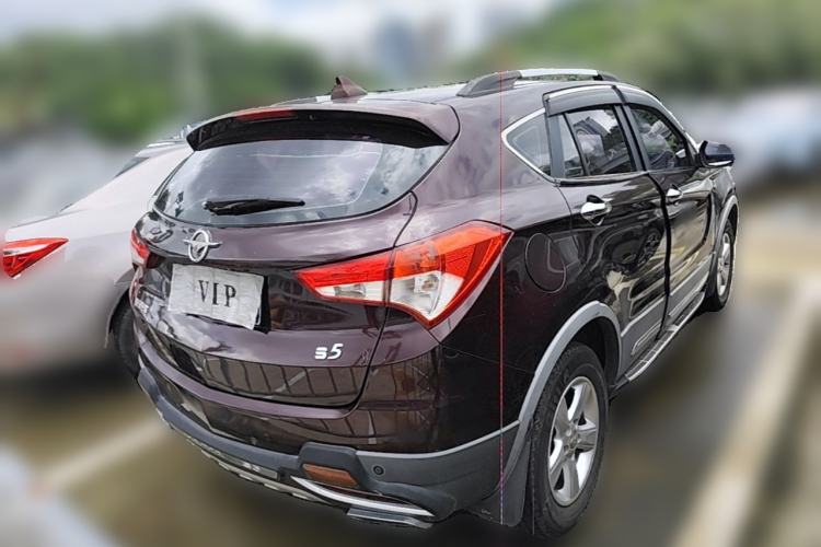 Used Haima S5 2015 1.5T CVT Luxury Model Rear Right 45 Deg