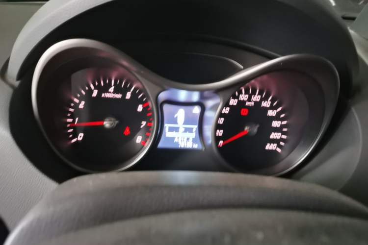 Used Haima S5 2015 1.6L Manual Luxury Model with Sunroof Instrument Cluster