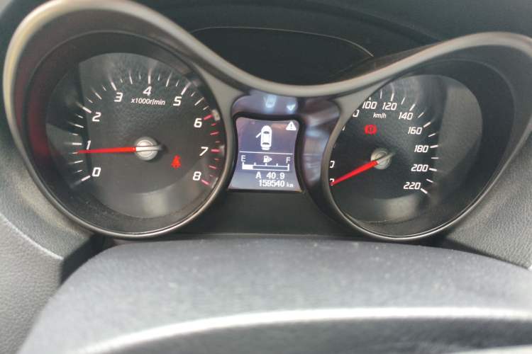 Used Haima S5 2015 1.6L Manual Luxury Model with Sunroof Instrument Cluster