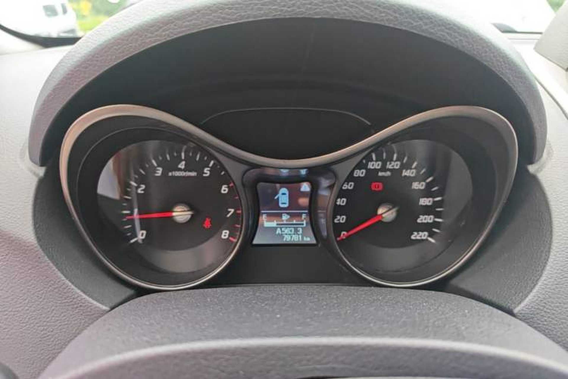 Used Haima S5 2015 1.6L Manual Luxury Model with Sunroof Instrument Cluster