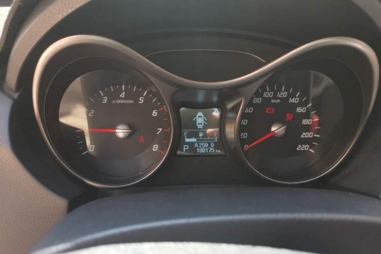 Used Haima S5 2015 1.5T CVT Luxury Model Instrument Cluster