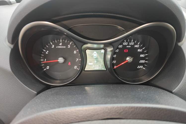 Used Haima S5 2015 1.6L Manual Luxury Model with Sunroof Instrument Cluster