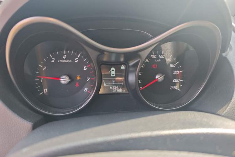 Used Haima S5 2015 1.6L Manual Luxury Model with Sunroof Instrument Cluster