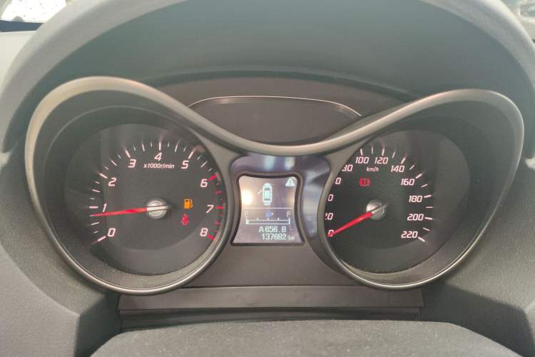 Used Haima S5 2015 1.6L Manual Luxury Model with Sunroof Instrument Cluster