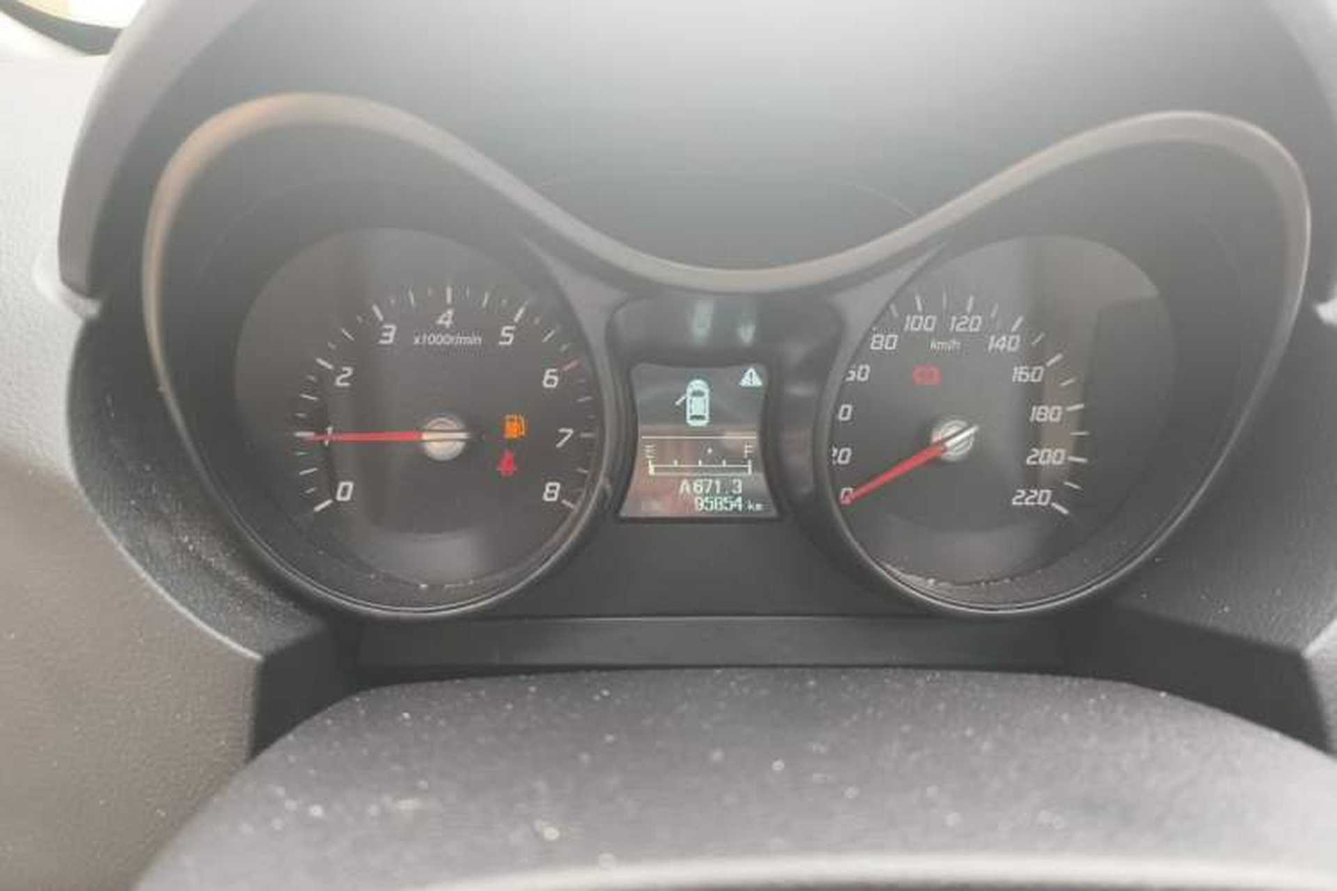 Used Haima S5 2015 1.6L Manual Luxury Model with Sunroof Instrument Cluster