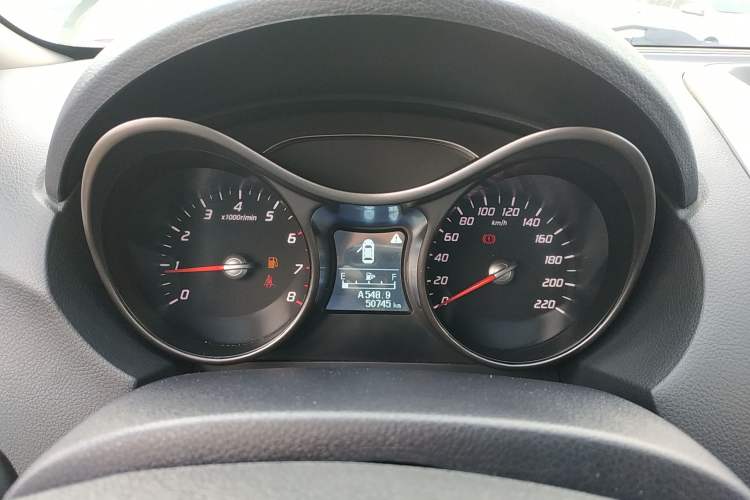 Used Haima S5 2015 1.6L Manual Luxury Model with Sunroof Instrument Cluster