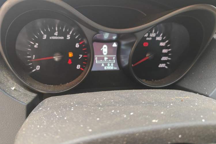 Used Haima S5 2015 1.6L Manual Smart Luxury Model Odometer Close Up
