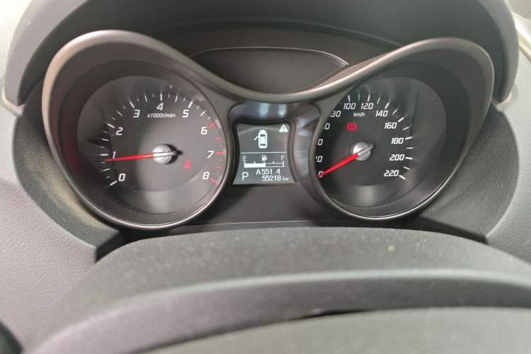 Used Haima S5 2015 1.5T CVT Luxury Sport Edition Odometer Close Up