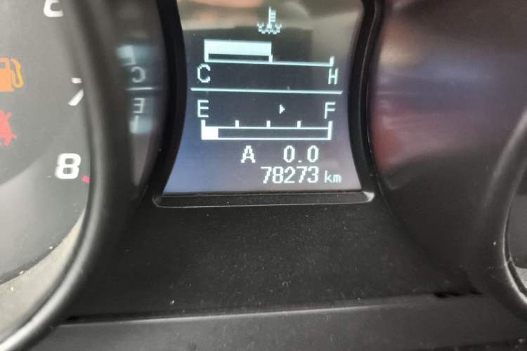 Used Haima S5 2015 1.6L Manual Comfort Model Odometer Close Up