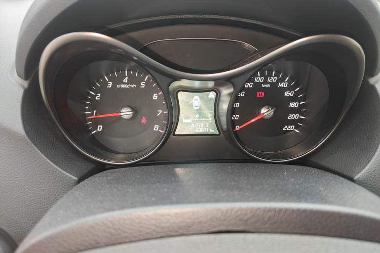 Used Haima S5 2015 1.6L Manual Luxury Model with Sunroof Odometer Close Up