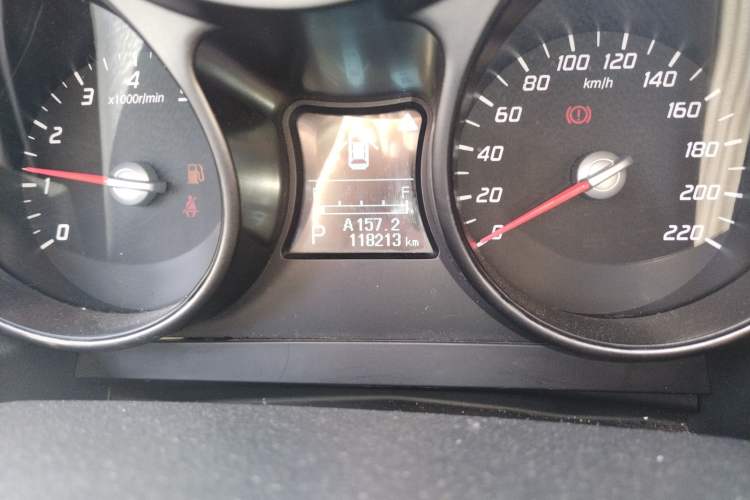 Used Haima S5 2015 1.5T CVT Luxury Sport Edition Odometer Close Up
