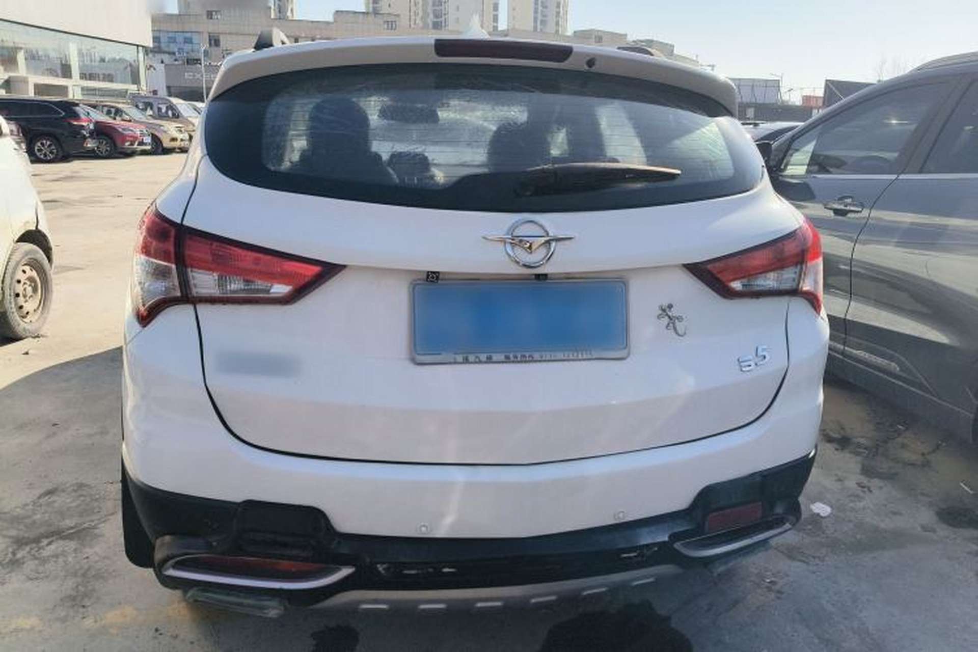 Used Haima S5 2015 1.6L Manual Smart Luxury Model Rear
