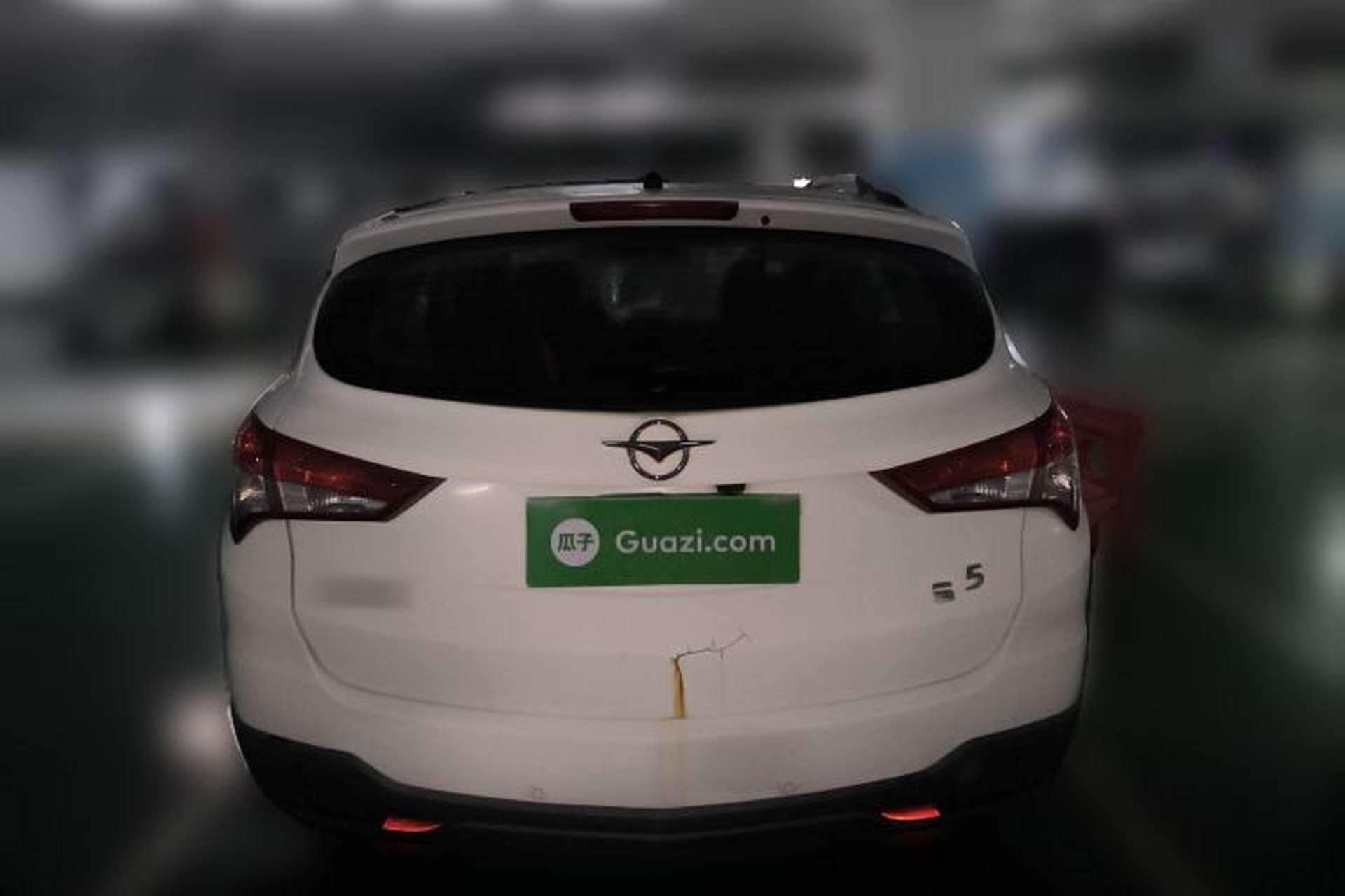 Used Haima S5 2015 1.6L Manual Luxury Model with Sunroof Rear