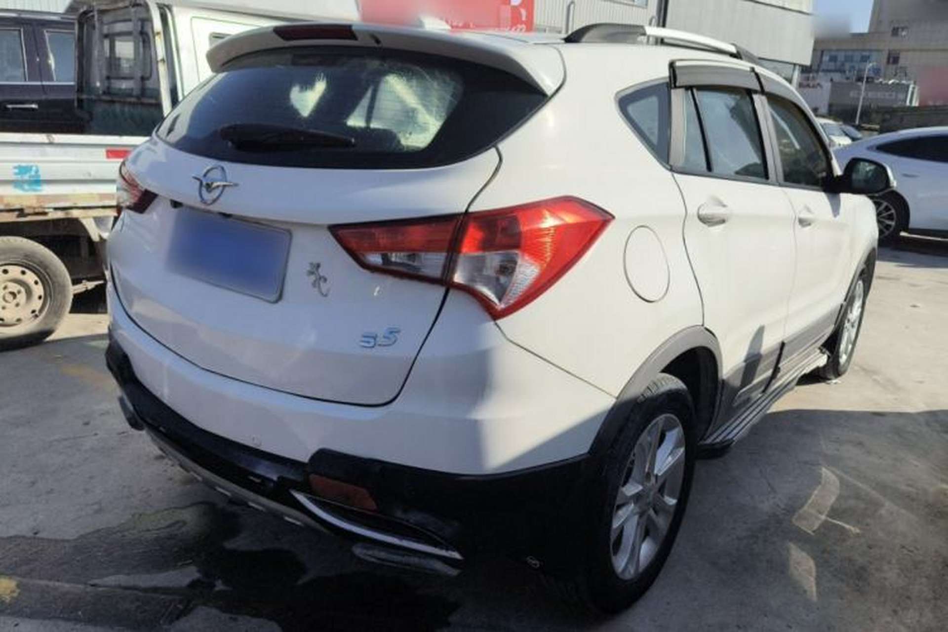 Used Haima S5 2015 1.6L Manual Smart Luxury Model Rear Right 45 Deg