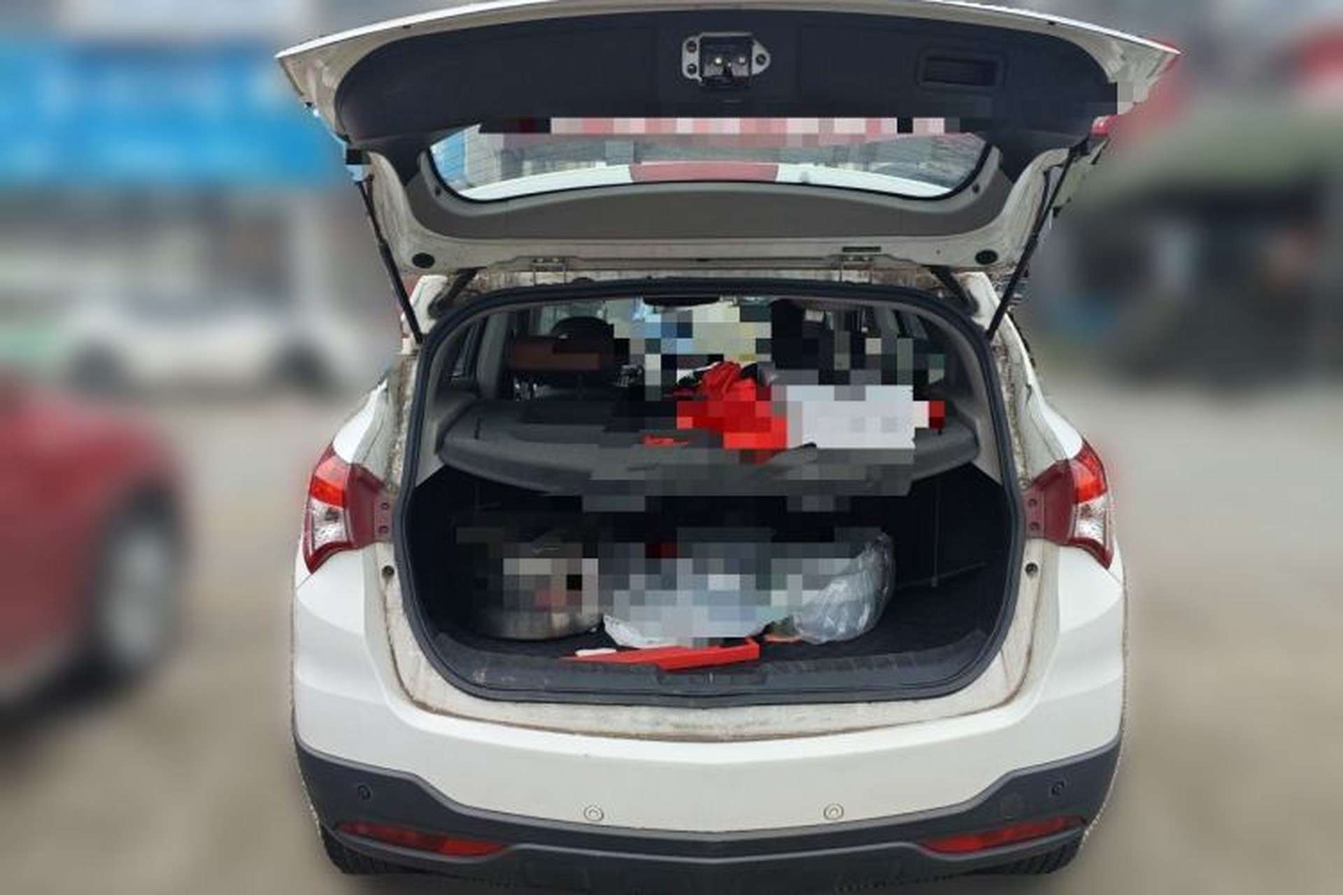 Used Haima S5 2015 1.5T CVT Flagship Model Trunk