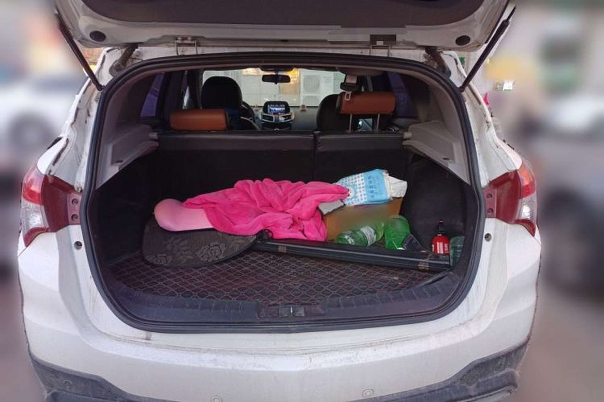 Used Haima S5 2015 1.5T CVT Flagship Model Trunk