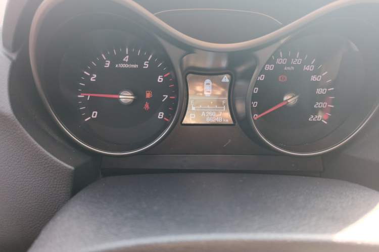 Used Haima S5 2016 1.5T CVT Enjoyment Edition Odometer Close Up