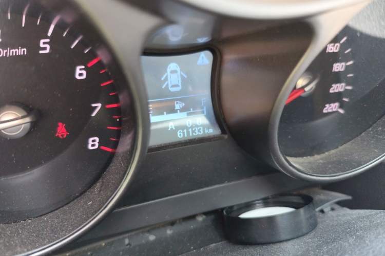 Used Haima S5 2016 1.6L Manual Luxury Tech Edition Odometer Close Up