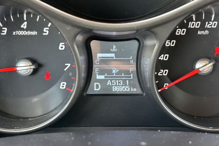 Used Haima S5 2016 1.5T CVT Enjoyment Edition Odometer Close Up