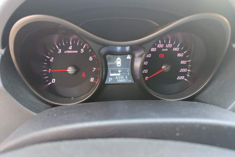 Used Haima S5 2016 1.5T CVT Enjoyment Edition Odometer Close Up
