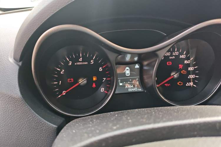 Used Haima S5 2016 1.6L Manual Luxury Tech Edition Odometer Close Up