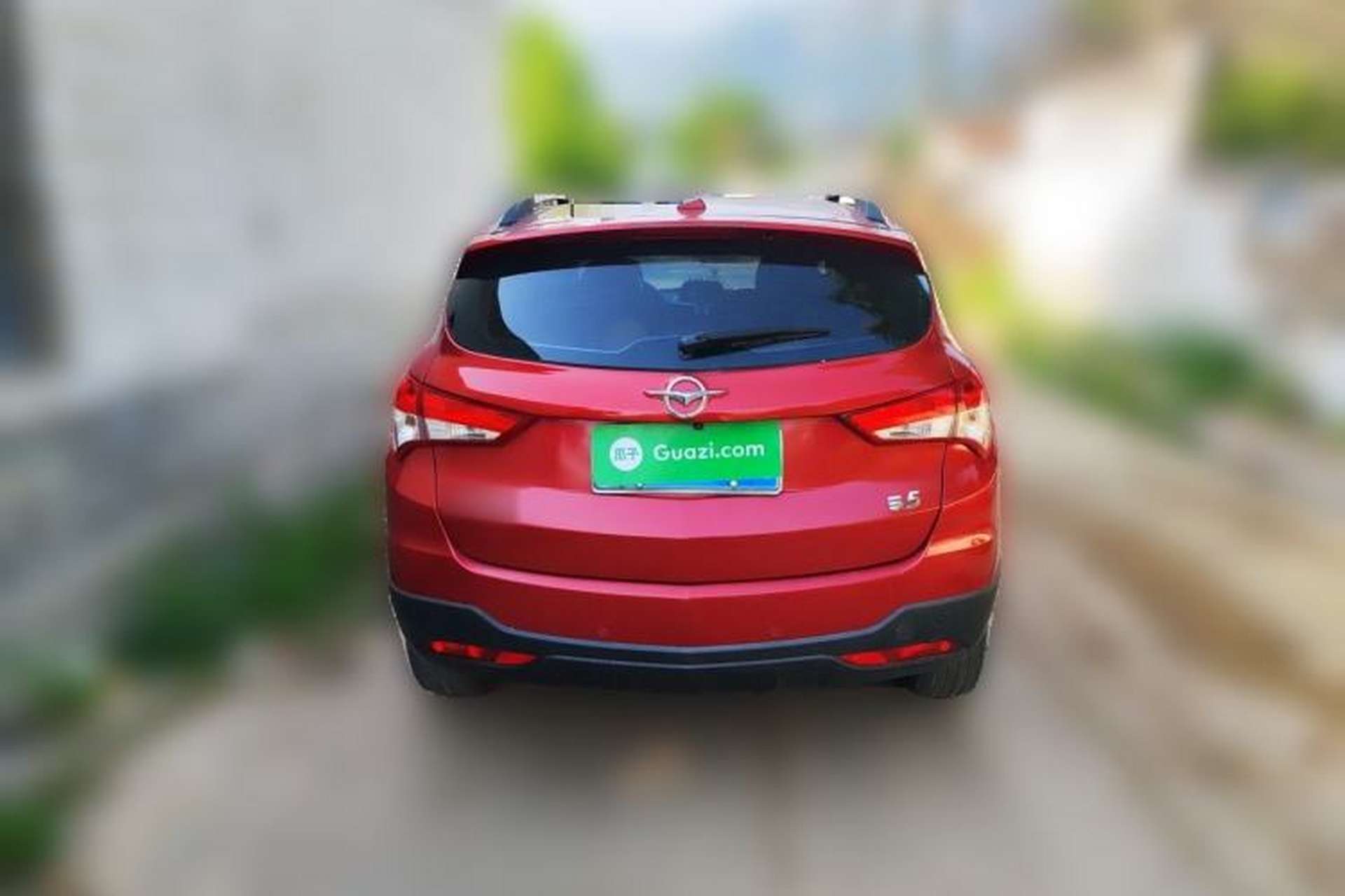 Used Haima S5 2016 1.5T CVT Enjoyment Edition Rear