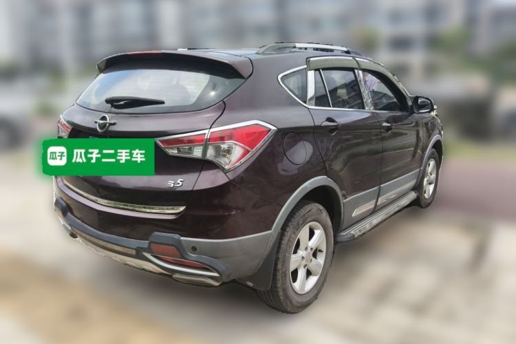 Used Haima S5 2016 1.5T CVT Enjoyment Edition Rear Right 45 Deg