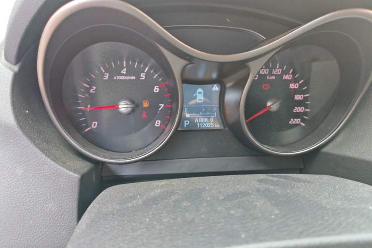 Used Haima S5 2016 1.5T CVT Enjoyment Edition Odometer Close Up