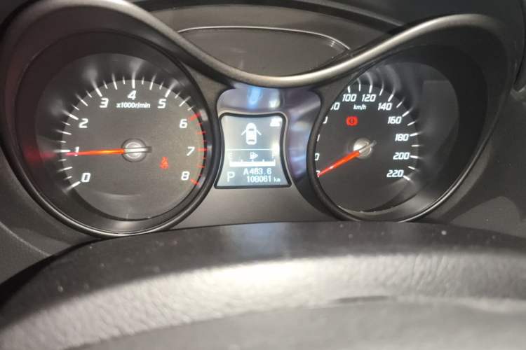 Used Haima S5 2016 1.5T CVT Enjoyment Edition Odometer Close Up