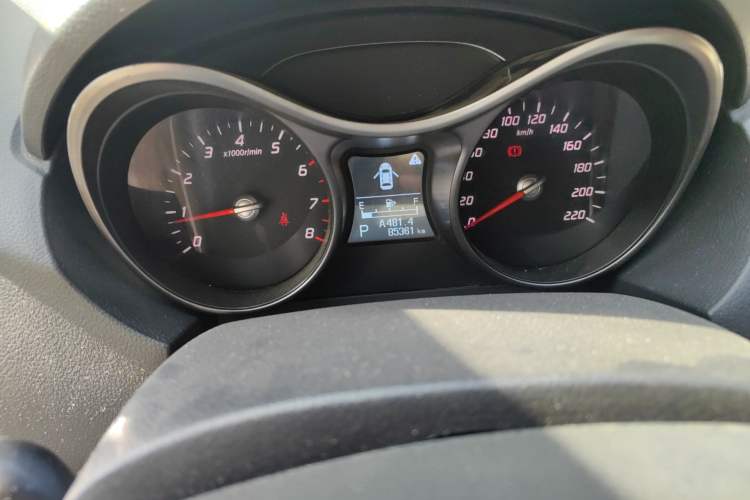 Used Haima S5 2016 1.5T CVT Enjoyment Edition Odometer Close Up