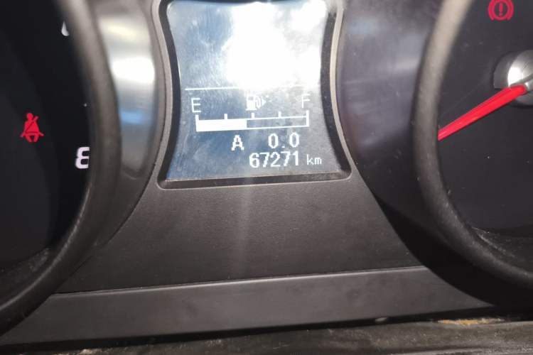 Used Haima S5 2016 1.6L Manual Luxury Tech Edition Odometer Close Up