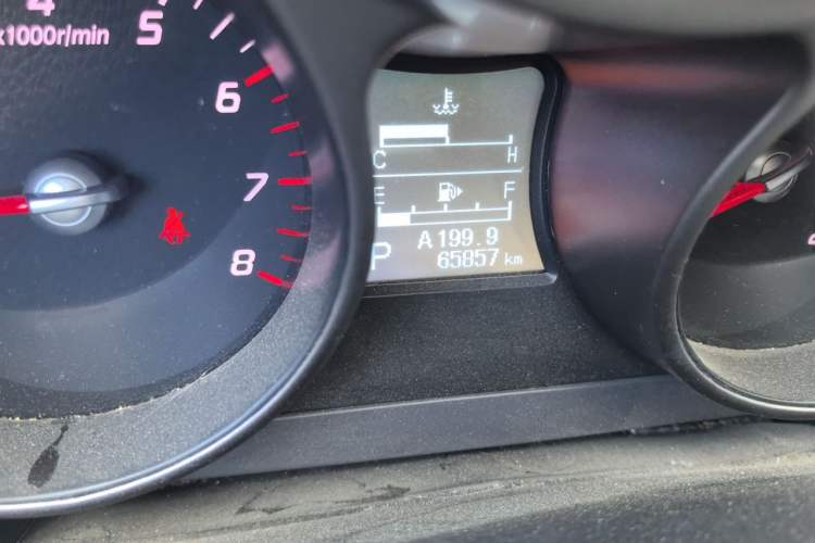 Used Haima S5 2016 1.5T CVT Enjoyment Edition Odometer Close Up