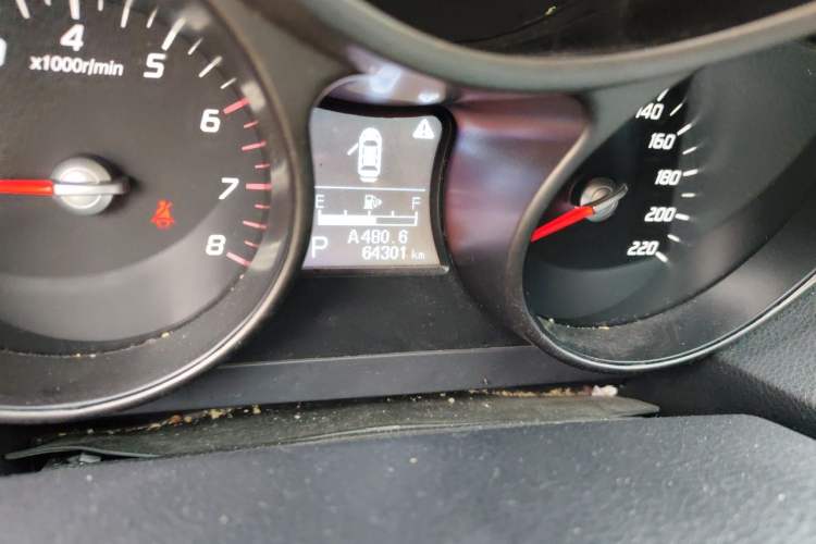 Used Haima S5 2016 1.5T CVT Enjoyment Edition Odometer Close Up