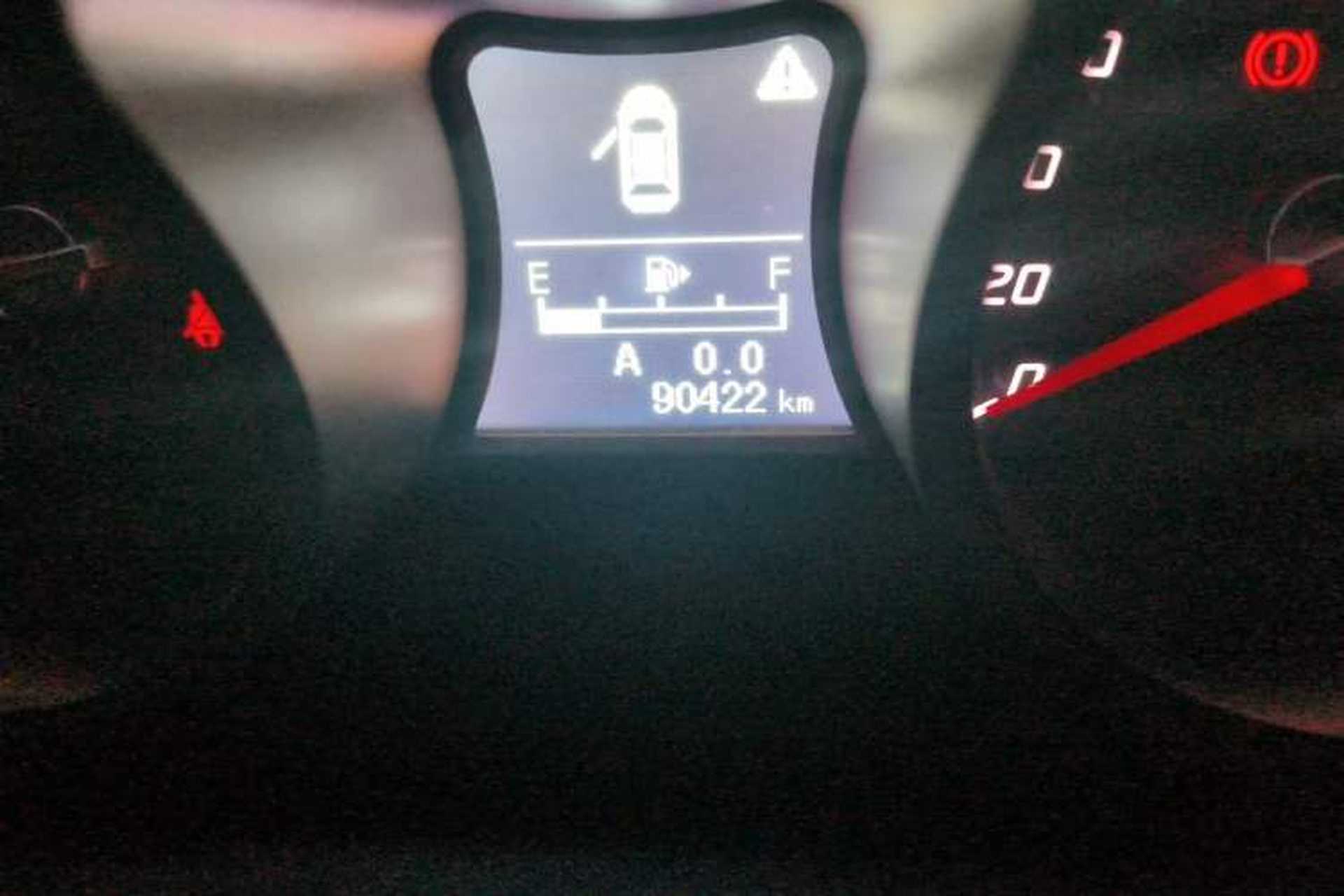 Used Haima S5 2016 1.6L Manual Luxury Tech Edition Odometer Close Up