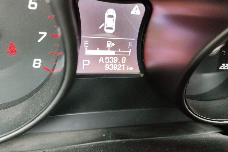 Used Haima S5 2016 1.5T CVT Enjoyment Edition Odometer Close Up