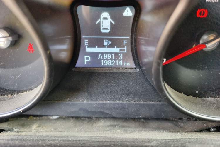 Used Haima S5 2016 1.5T CVT Enjoyment Edition Odometer Close Up