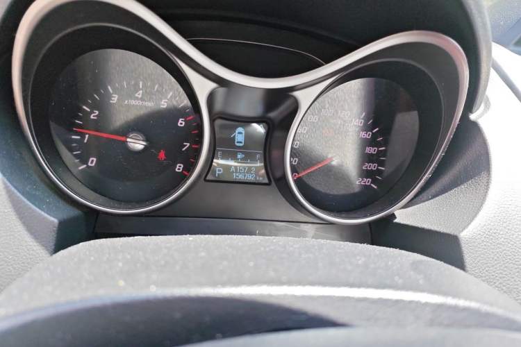 Used Haima S5 2016 1.5T CVT Enjoyment Edition Odometer Close Up