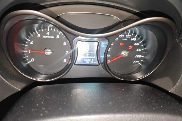 Used Haima S5 2016 1.5T CVT Enjoyment Edition Odometer Close Up