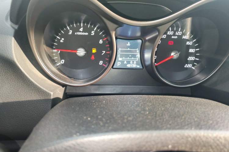 Used Haima S5 2016 1.5T CVT Enjoyment Edition Odometer Close Up