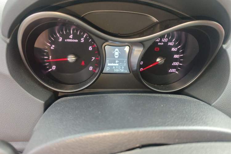 Used Haima S5 2016 1.5T CVT Enjoyment Edition Odometer Close Up